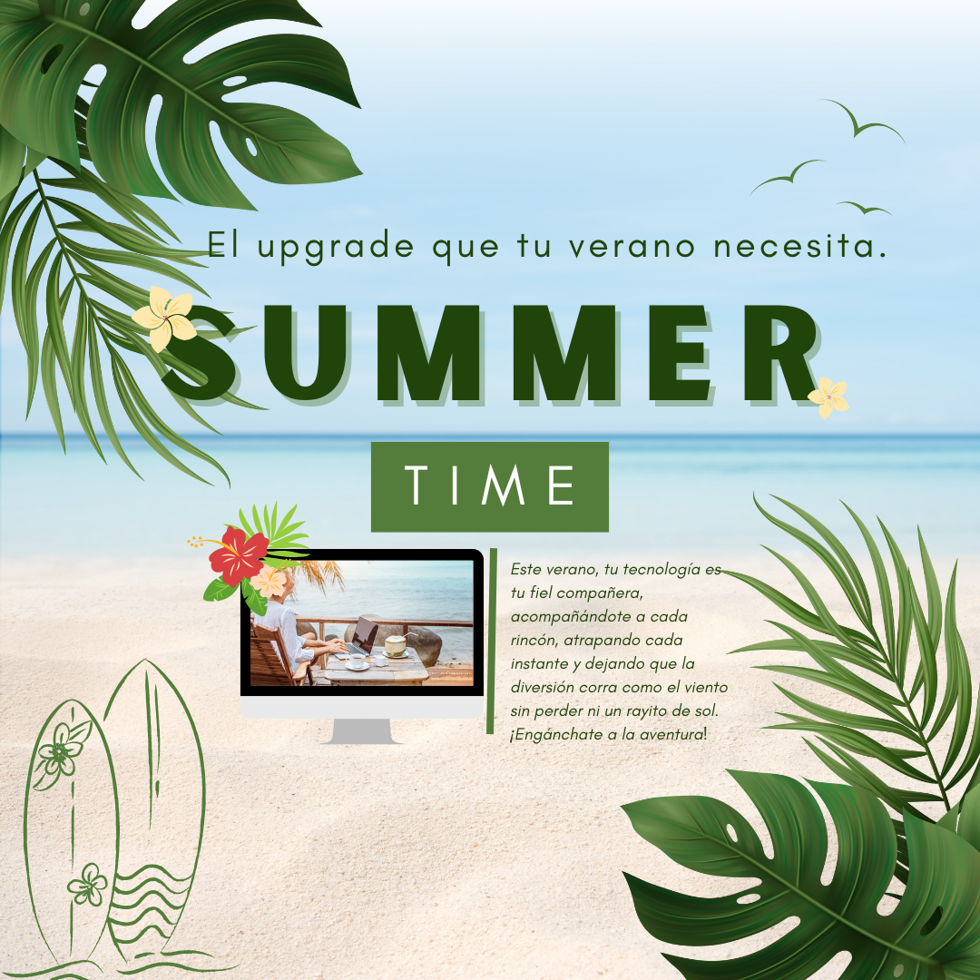 Green and Blue Playful Summer Sale Instagram Post