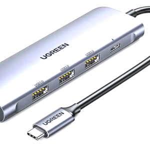 Adaptador Usb-c Hub 5 En 1, 1 HDMI 4k, 3 Usb, 1 Type-c 100w