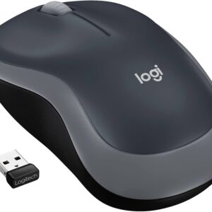 Mouse Logitech M185 Inalámbrico Color Negro