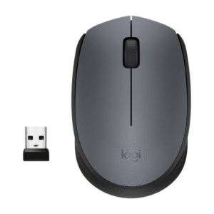 Mouse Logitech M170 Inalámbrico Plug and Play USB Color Negro- Gris